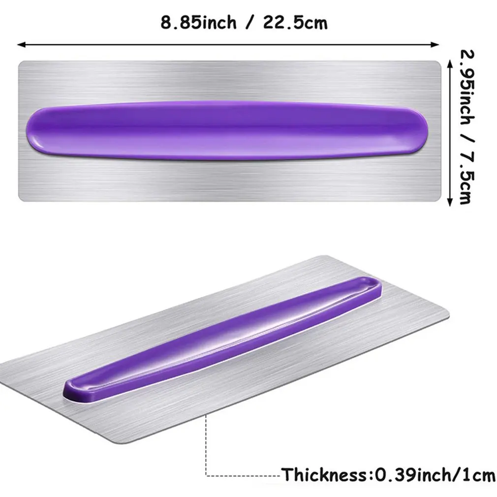 

4pcs/set Stainless Steel Cake Cream Scraper Smoother Plastic Cake Decoration Tool Supply Cake Spatula Kitchen Tool