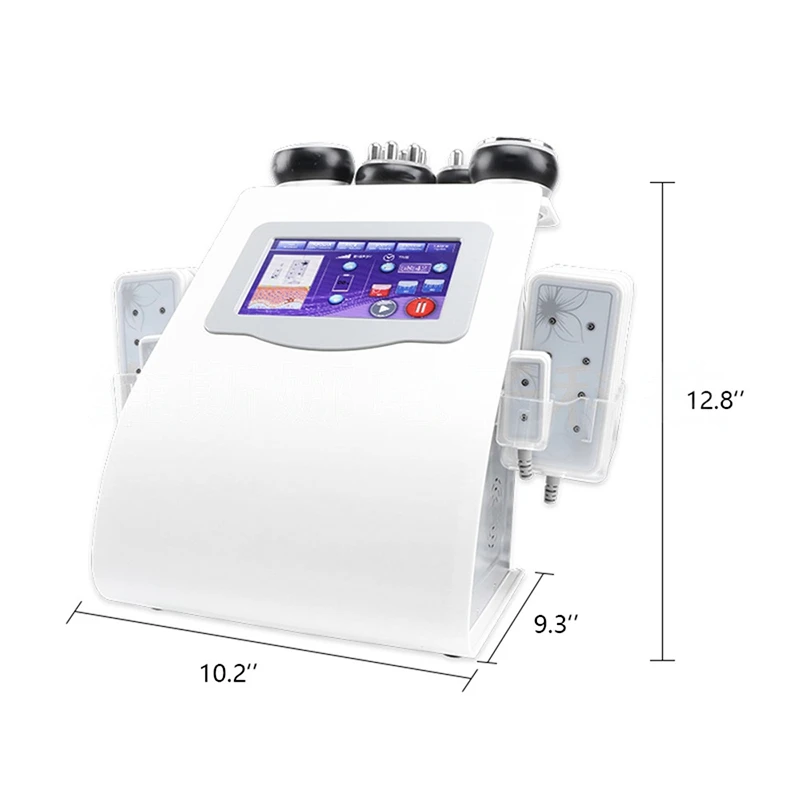 Kopen 6in1 Ultrasone Vacuüm Cavitatie Rf Radio Frequentie Body Slim Cellulitis Machine Afslanken Stimulator Machine Gewichtsverlies Gemakkelijk