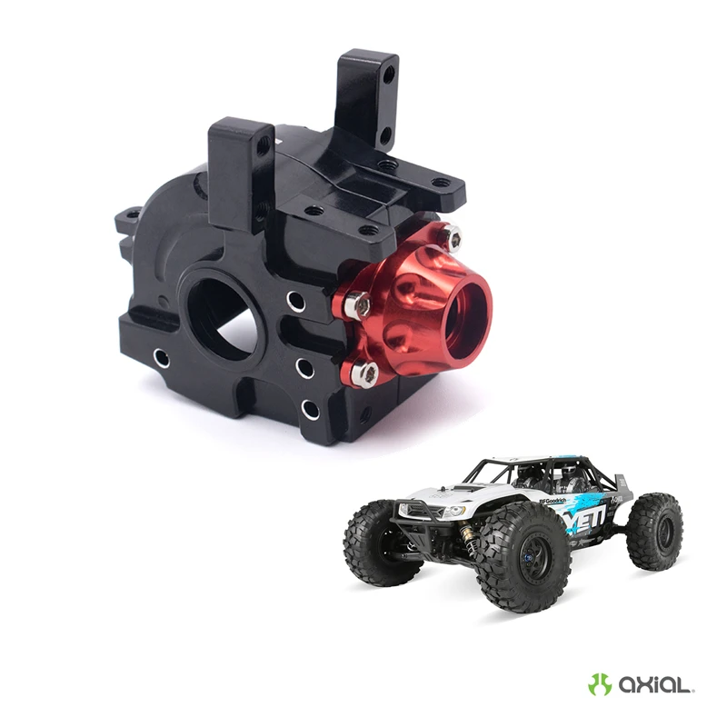 

1/10 радиоуправляемые автомобили AXIAL YETI алюминиевая передняя Коробка передач Корпус для радиоуправляемых игрушек гусеничный автомобиль AX90026...