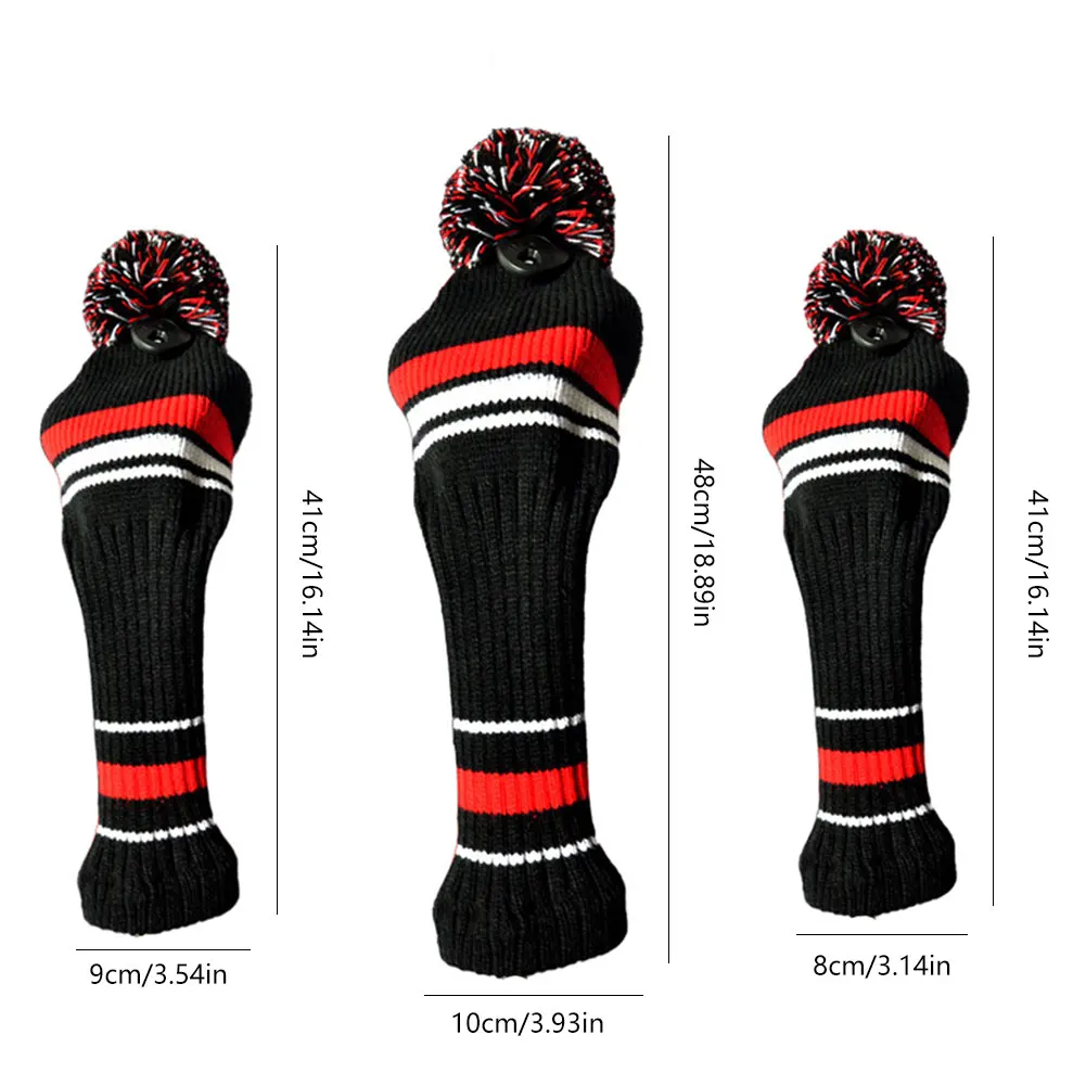 

Long Neck Golf Club Head Covers Wood Driver Protect Headcover Fairway Golf Putter Cover Headcovers Accessories Size1 Size3 Size5