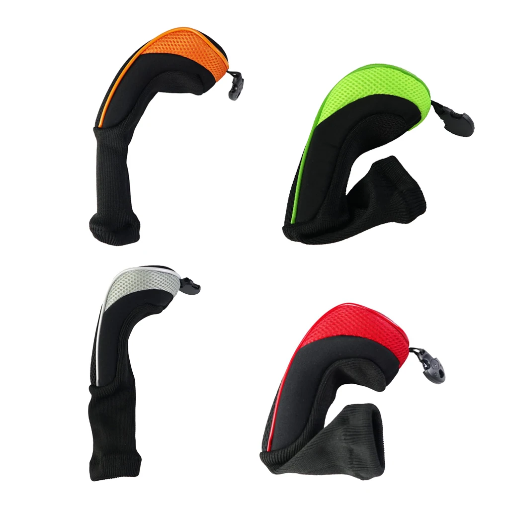 Набор из 4 сетчатых гибридных головных уборов для гольфа деревянная крышка с