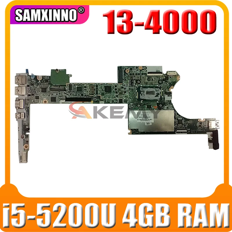 

801507-501 For HP Spectre X360 13-4000 Laptop Motherboard With 4GB RAM i5-5200u CPU DA0Y0DMBAF0 MB 100% Tested Fast Ship