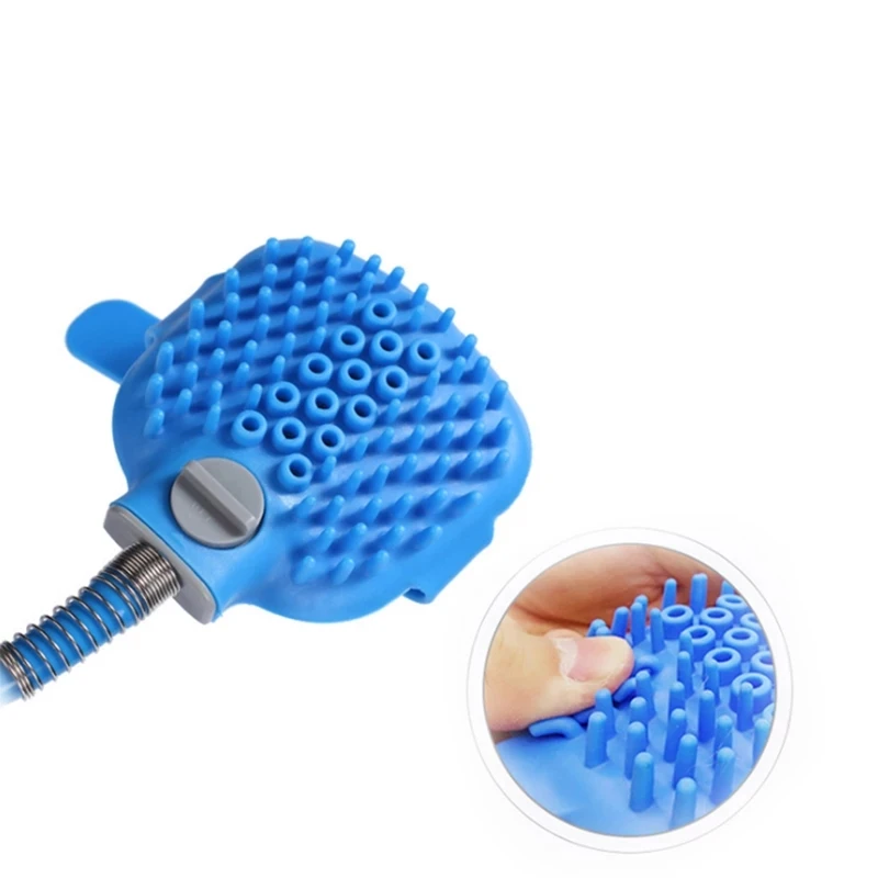 

Cleaning Washing Bath Sprayers Dog Brush Pet Supplies Dog Shower Head 2-IN-1 Pet Bathing Tool Comfortable Massager Shower Tool