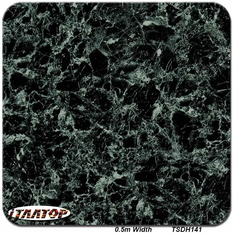 

Черная мраморная пленка для покраски itнепар TSDH141 0,5 м * 2/10/20 м гидрографическая печатная пленка оптом