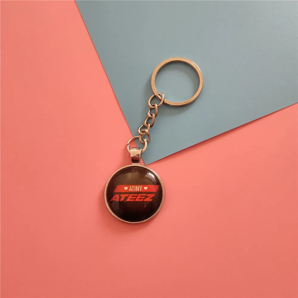 1 шт. брелок для ключей Kpop ATEEZ от ateez высокое качество Новое поступление оптовая