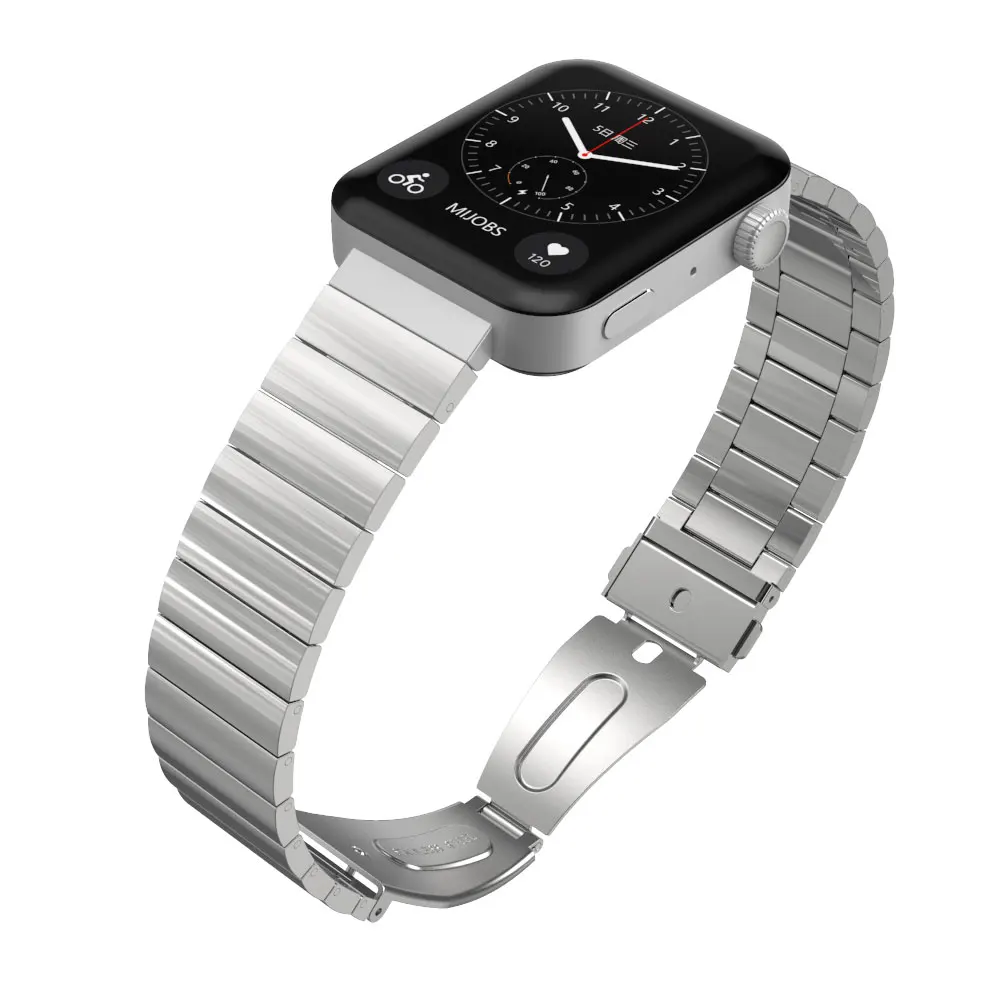 Металлический ремешок для часов xiaomi сменный из натуральной кожи регулируемый |