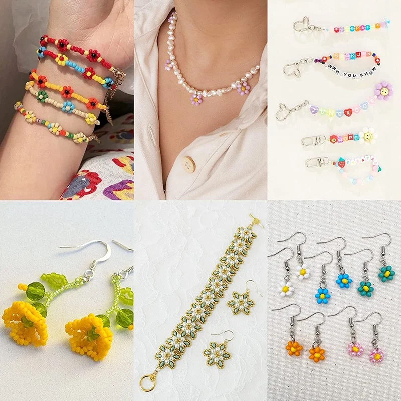 Cuentas de cristal con forma de coraz&oacute;n para fabricaci&oacute;n de joyas, Kit de cuentas de alfabeto AZ, bricolaje, pulsera, collar, 12000-5