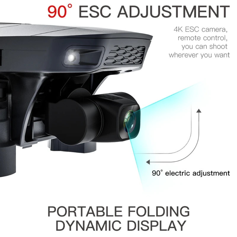 

NEW SG907 Pro Drone Quadcopter GPS 5G WIFI 4k Mechanical 2-Axis Gimbal Camera 23GD