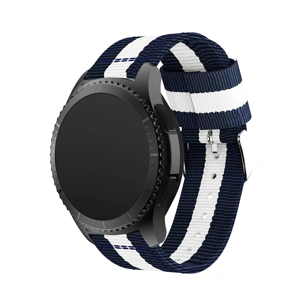 Ремешок нейлоновый для Samsung Galaxy Watch 46 мм регулируемый браслет Gear S3 New Frontier/Classic 22 |