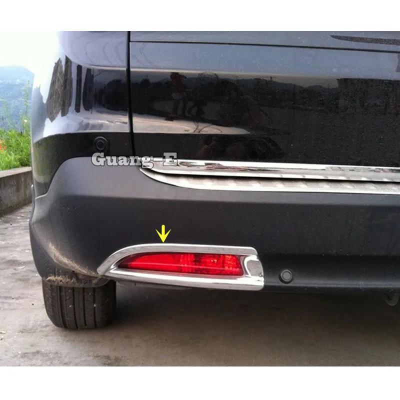 Для Honda CRV CR V 2012 2013 2014 Автомобильная крышка ABS Chrome Задняя лампа фоторамка 2