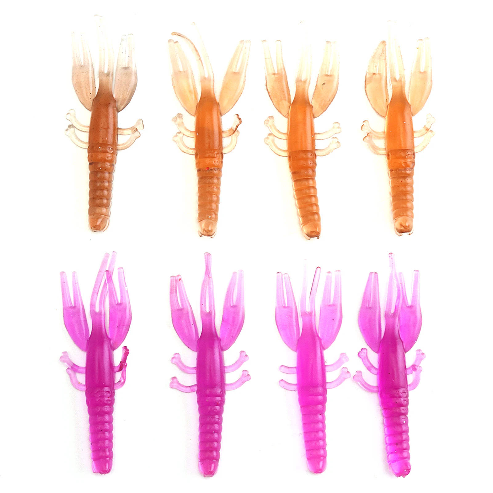 

100PCS Lure Fish Bait Suit Fittings Multiple Appearance Shape Color Fish Bait Artificial Bait Suit For Fishing Carp Tackle