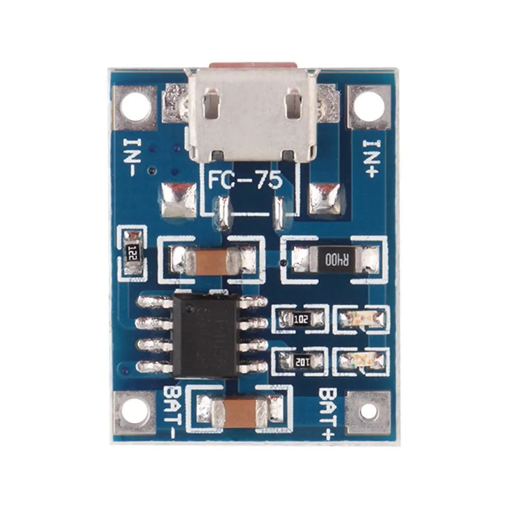 

LOT TP4056 1A Lipo Battery Charging Board Charger Module lithium battery DIY MICRO Port Mike USB Input Voltage 4.5V - 5.5V