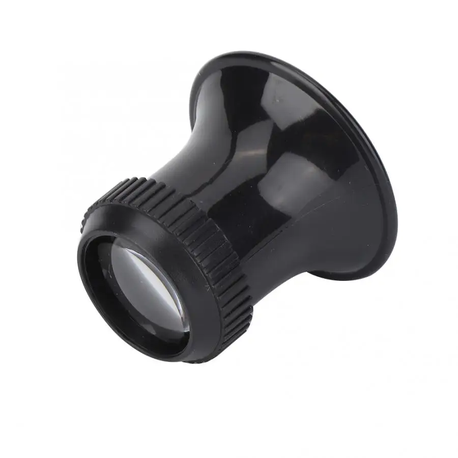 Ультра-светильник 15X пластиковые часы Ремонт лупа ручные ювелирные изделия