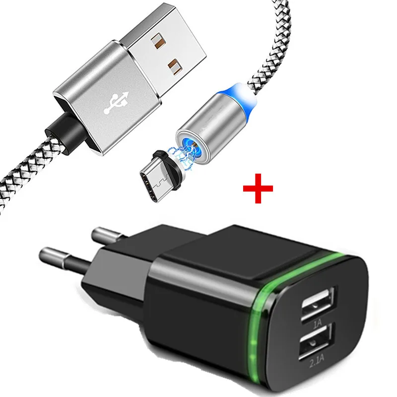 Магнитный кабель в оплетке USB Type C usb для зарядки Samsung Galaxy A70 A50 A6s A8s A9S A8 Star A9 S
