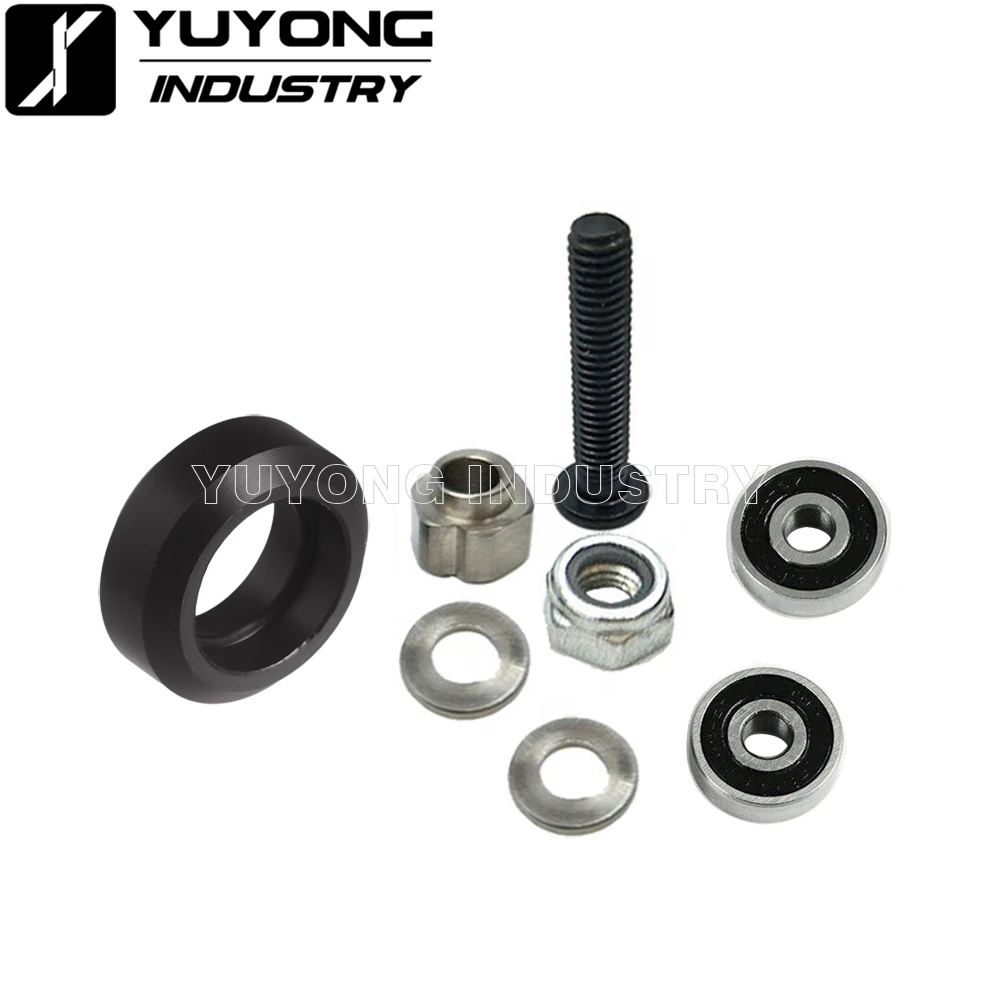 Регулируемая Точная CNC delrin solid v комплекты колес с эксцентриковыми Проставками