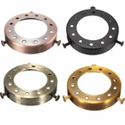 Винтажный подвесной светильник, держатель для лампы, основа из твердой латуни, с резьбой, отдельное светильник щение В индустриальном стиле, аксессуары для освещения, 2 шт.