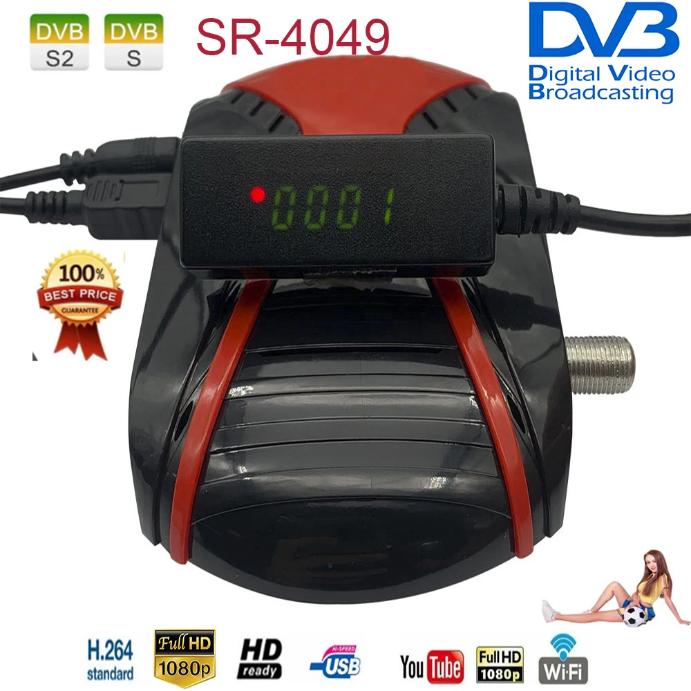 

Спутниковый ТВ-приемник SR 4090 HD H.264 DVB S2