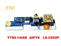 original for lenovo y700 14isk usb board audio board y700 14isk aipy6 ls c952p tested good free shipping