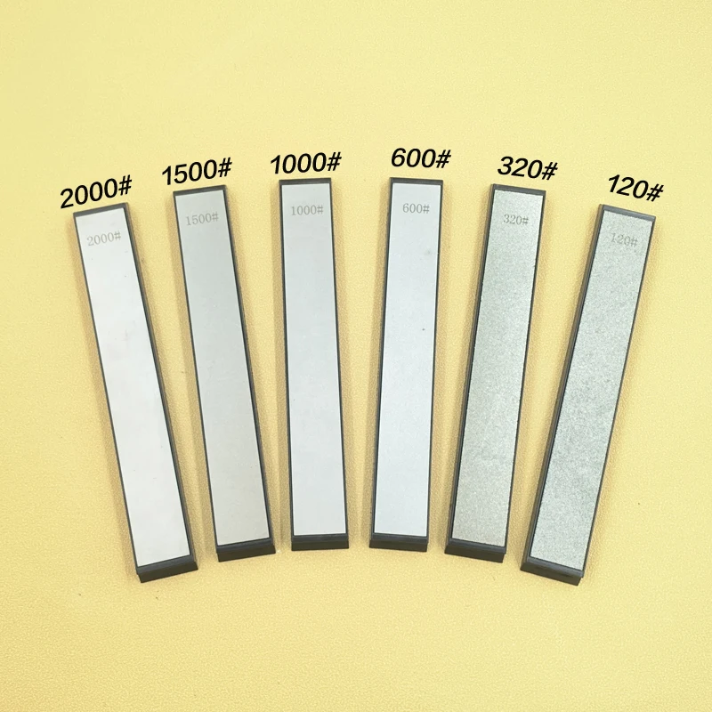 

Diamond stone Whetstone sharpener for sharpener system Grinding stone for fixed angle sharpener knife sharpener bar 6 pc/set