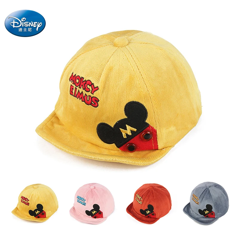 

Детская хлопковая бейсболка с мультяшным Микки и Минни Маус