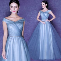 new hot sexy robe de soiree cap sleeve a line evening dress 2015 vestido longo tulle crystal long prom dresses formal gown