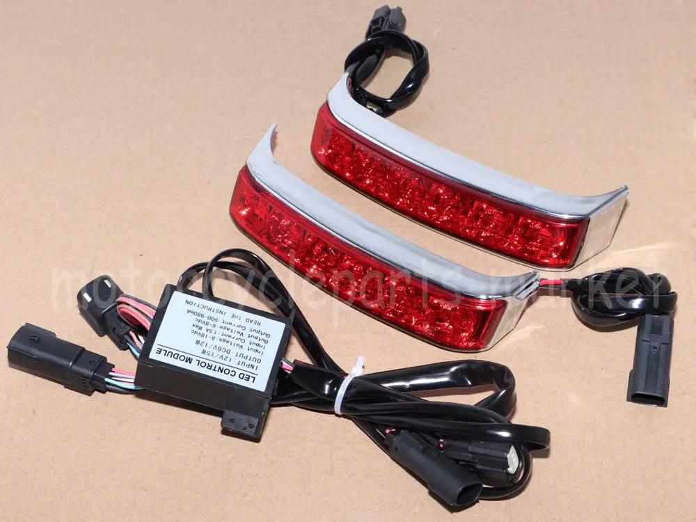 Светодиодный прожектор/тормоз/Поворотный Светильник онарь хромированный