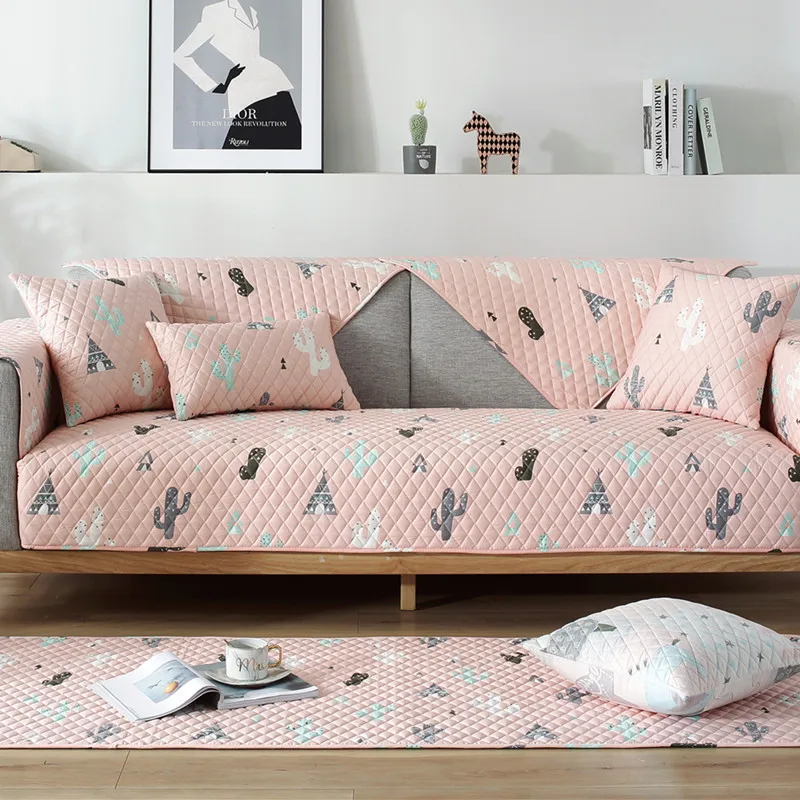 Чехол для дивана плотный чехол с принтом домашних животных собак детский коврик