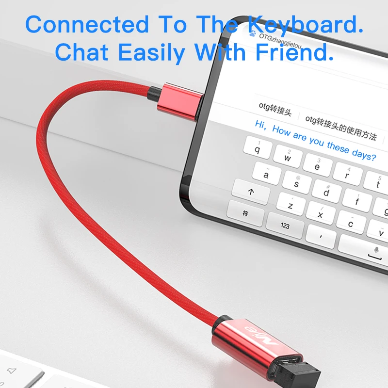 Niye OTG адаптер USB к Micro для геймпада кабели Samsung LG Sony Xiaomi Android телефон флешки Мышь