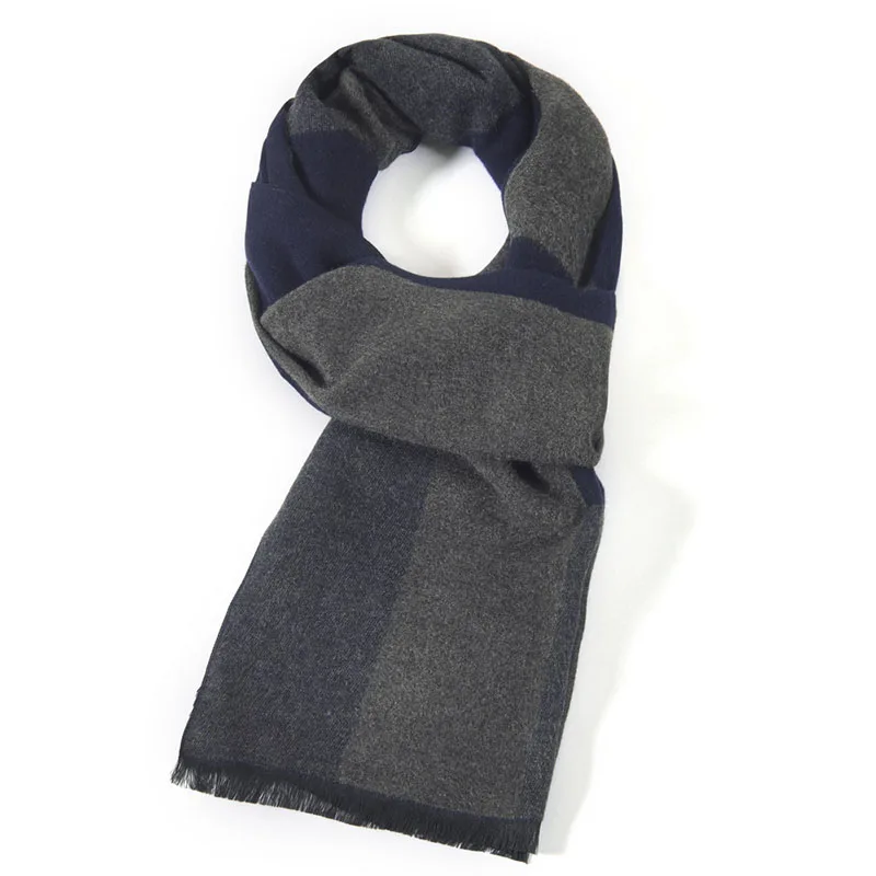 

New Winter Men'S Scarf Jacquard Brushed Warmth And Leisure