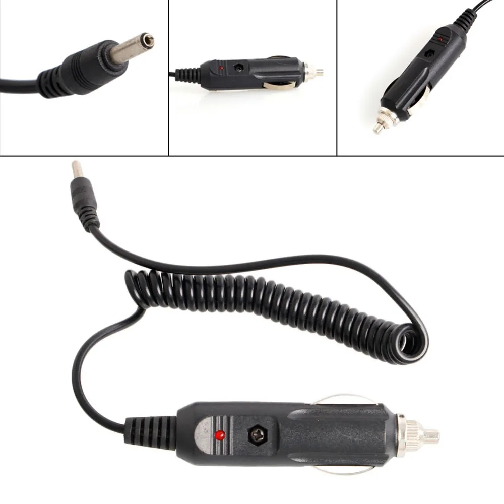 12V автомобиль Зарядное устройство DC Мощность переходник прикуриватель 1,5 м кабель 3,5 мм x 1,35 мм G6KC