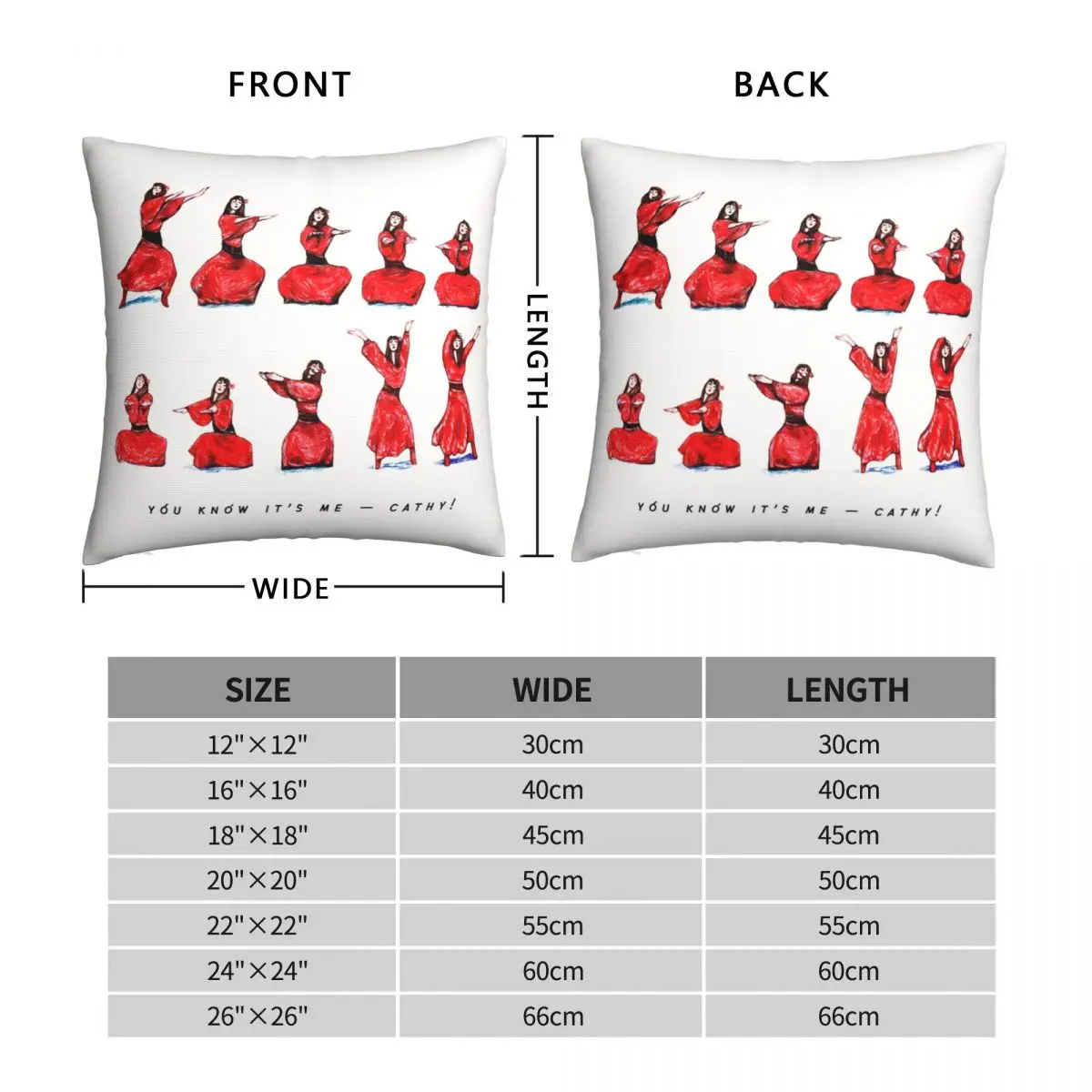 Kate Bush Wuthering высокий танцевальный квадратный чехол для подушки Чехол удобный из