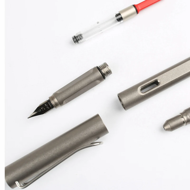Harga EDC Pena Taktis Paduan Titanium Dengan Alat Tulis Perlengkapan Portabel Multifungsi EDC