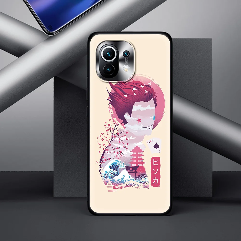 

Hunter X Hunter Anime Luxury Case for Xiaomi Mi Poco X3 NFC 10S 10T 9T Note 10 Lite M3 9 Lite 11 Silicone Soft TPU Coque Shell