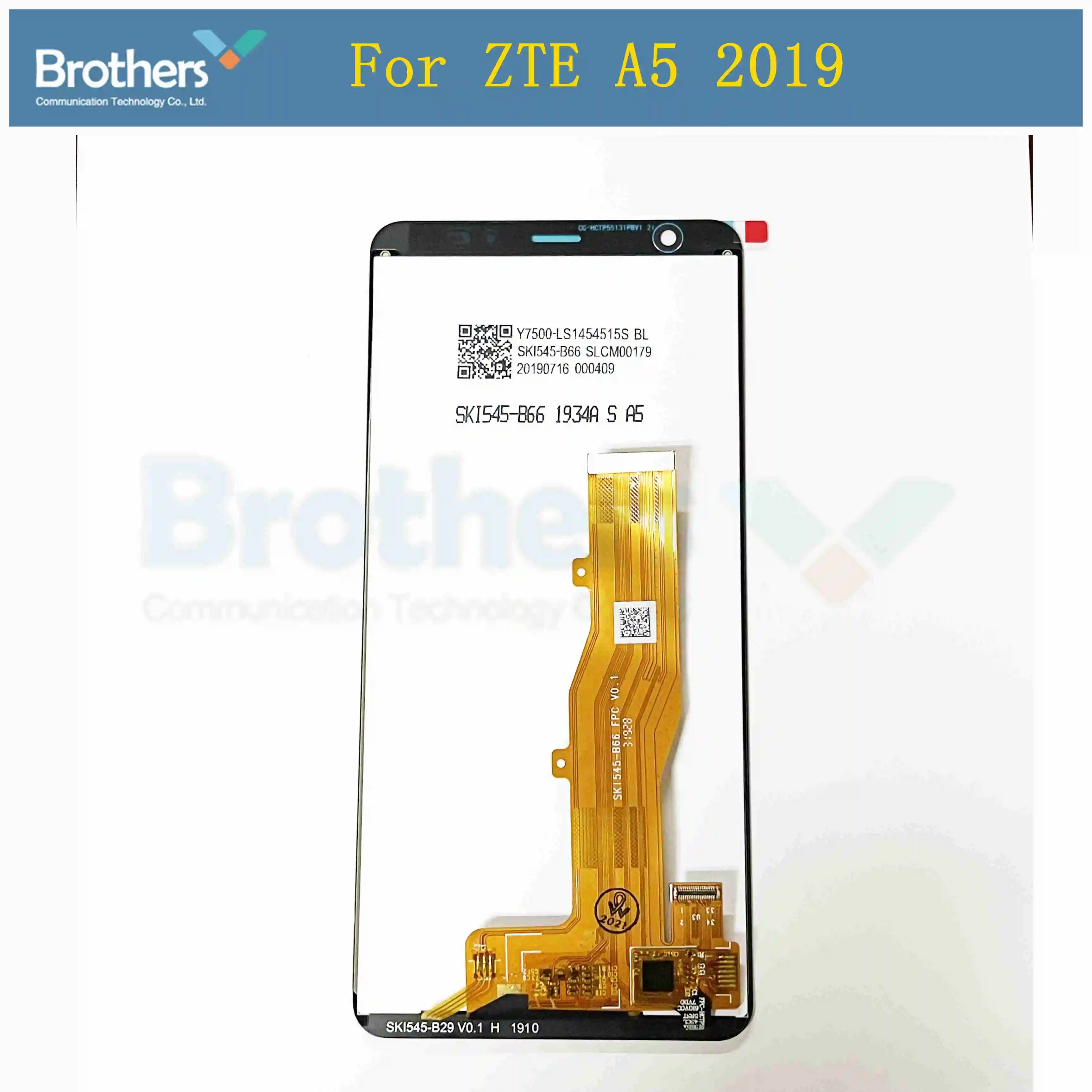 5 45 original for zte blade a5 2019 lcd display touch screen digitizer assembly display for zte a5 2019 lcd phone partstools free global shipping