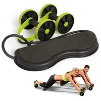 abdominal muscle roller mute draw rope abdominal muscle trainer arm waist leg exercise multifunctional fitness equipment