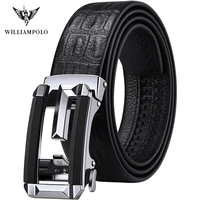 full grain leather brand belt men top quality genuine luxury leather belts for men strap male metal automatic buckle