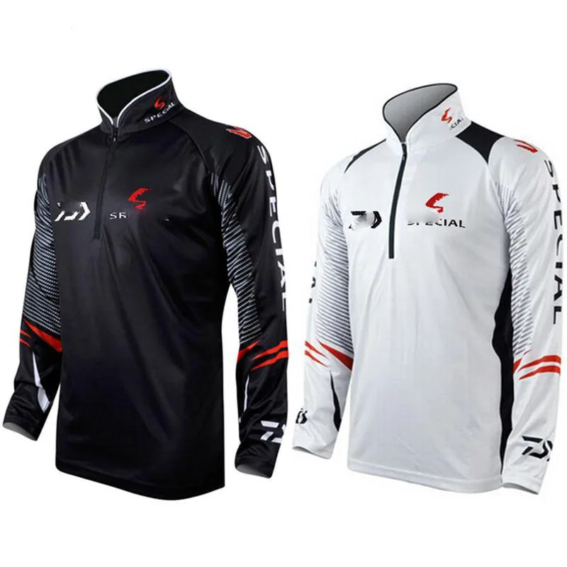 2019 Мужская рубашка для рыбалки одежда улицы защита от солнца дышащая быстро