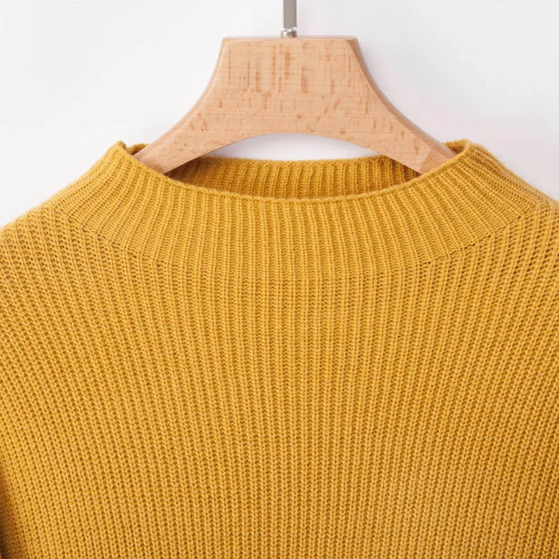 Женский свитер с длинным рукавом повседневный Свободный пуловер JS24 | Женская