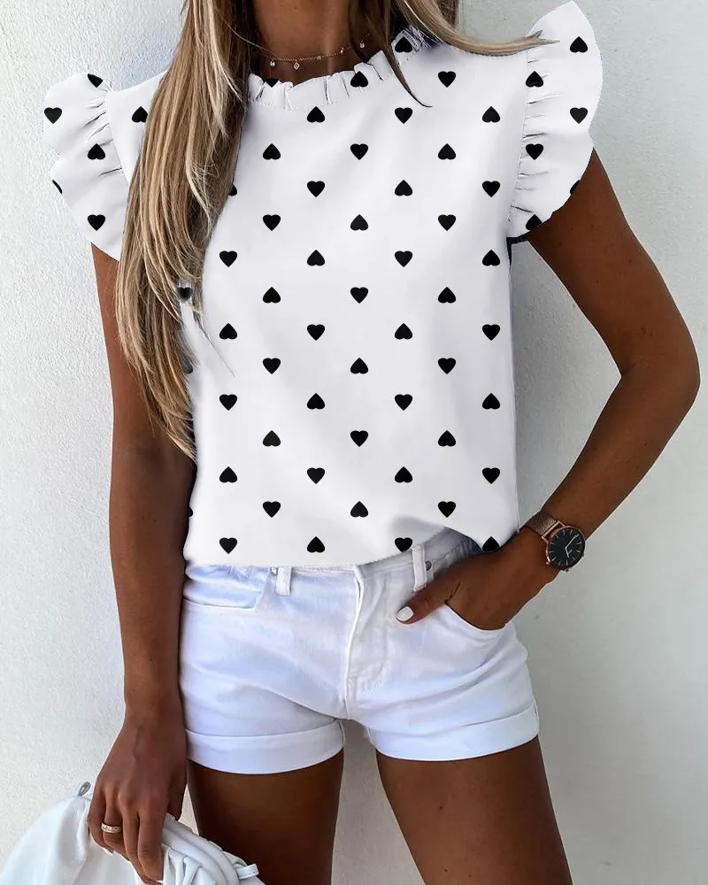 

Casual Summer Woman White Shirt O-Neck Lace Short Sleeve Shirts 2021 Fashion Slim Female Streetwear Ladies Solid Black Tops