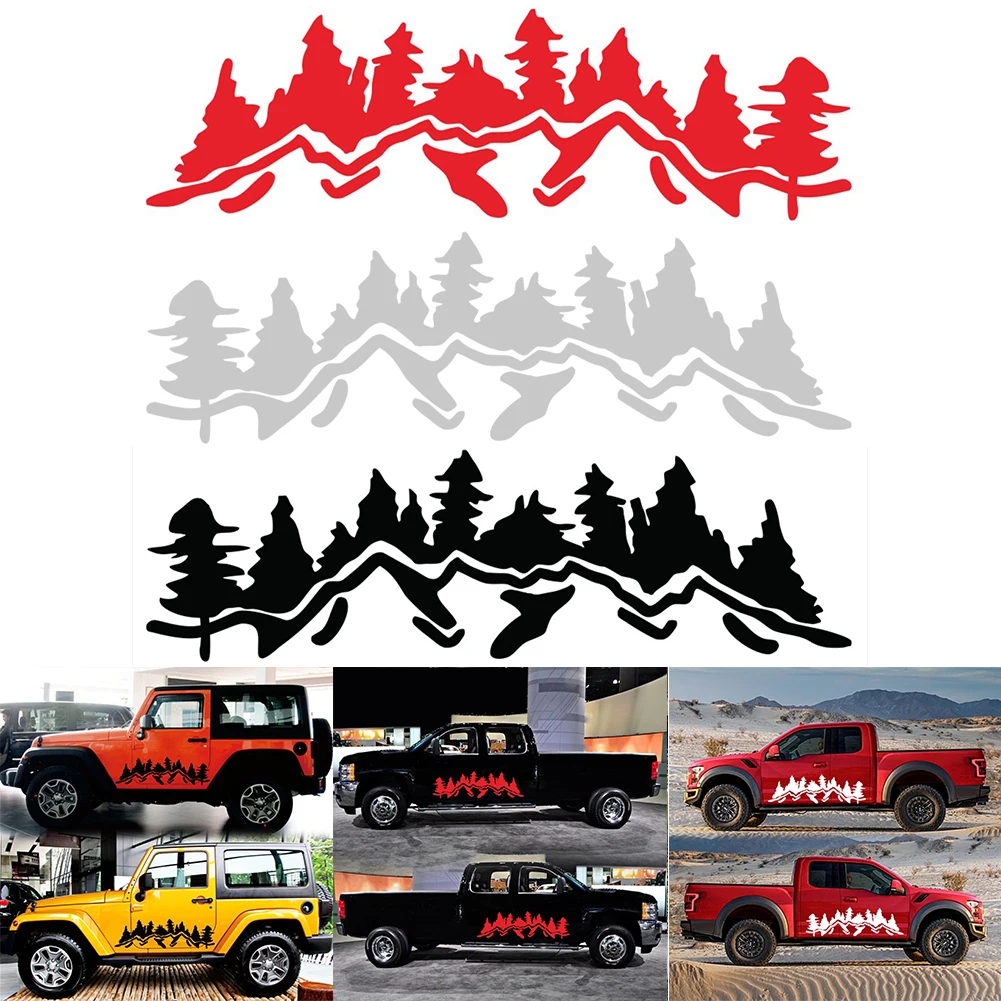 2 шт. автомобиль Соснового Бора винил комплект наклейки для автомобиля Стикеры s