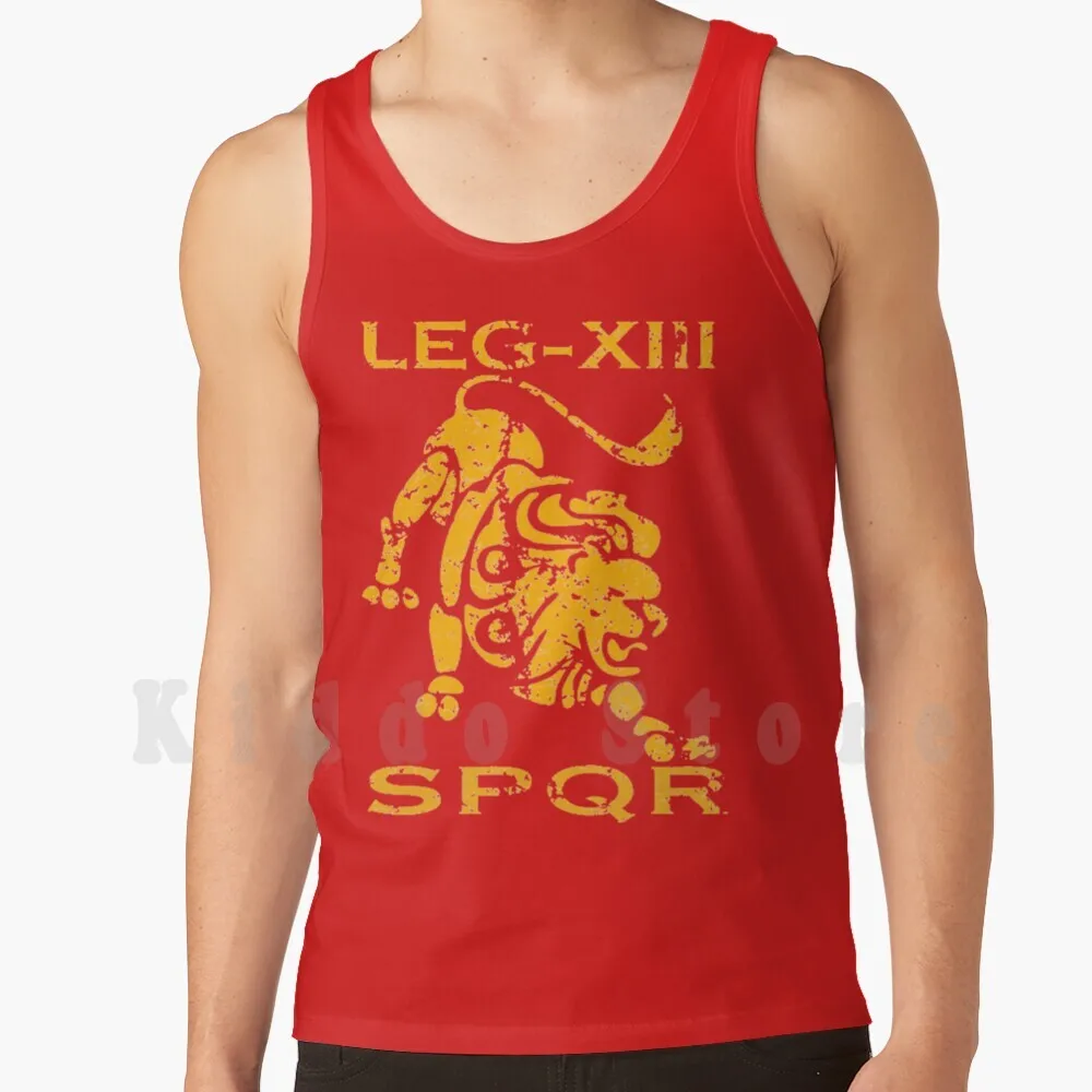 

Legio Xiii Gemina Tank Tops Vest 100% Cotton Roman Romans Roman Legion Roman Empire Ancient Spqr Caesar Julius