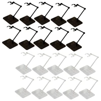 10pcs assembly action figure display holder base doll model support stand for hg rg sd shf gundam 1144 toy