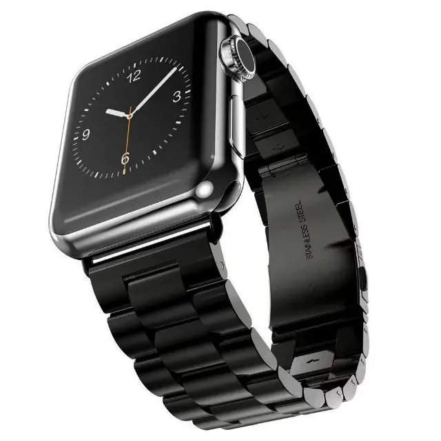 Спортивный ремешок для Apple Watch 38 мм 42 40 44 Iwatch 4 3 2 1 браслет из нержавеющей стали