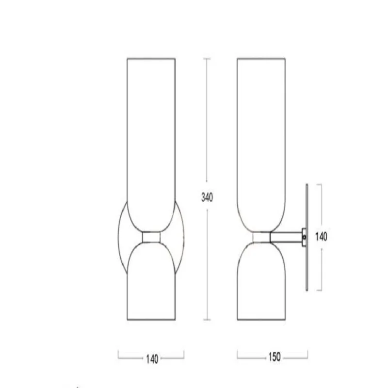 

LukLoy Nordic Modern Living Room Wall Lamp LED Blue Glass Wall Sconce Bedroom Bedside Lamp Metal Glass Shade Light Lamp Fixture