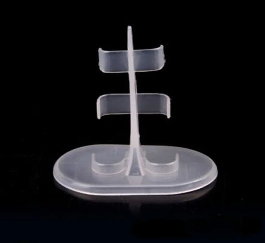 

5pcs Doll stand transparent clip foot stand toy accessories