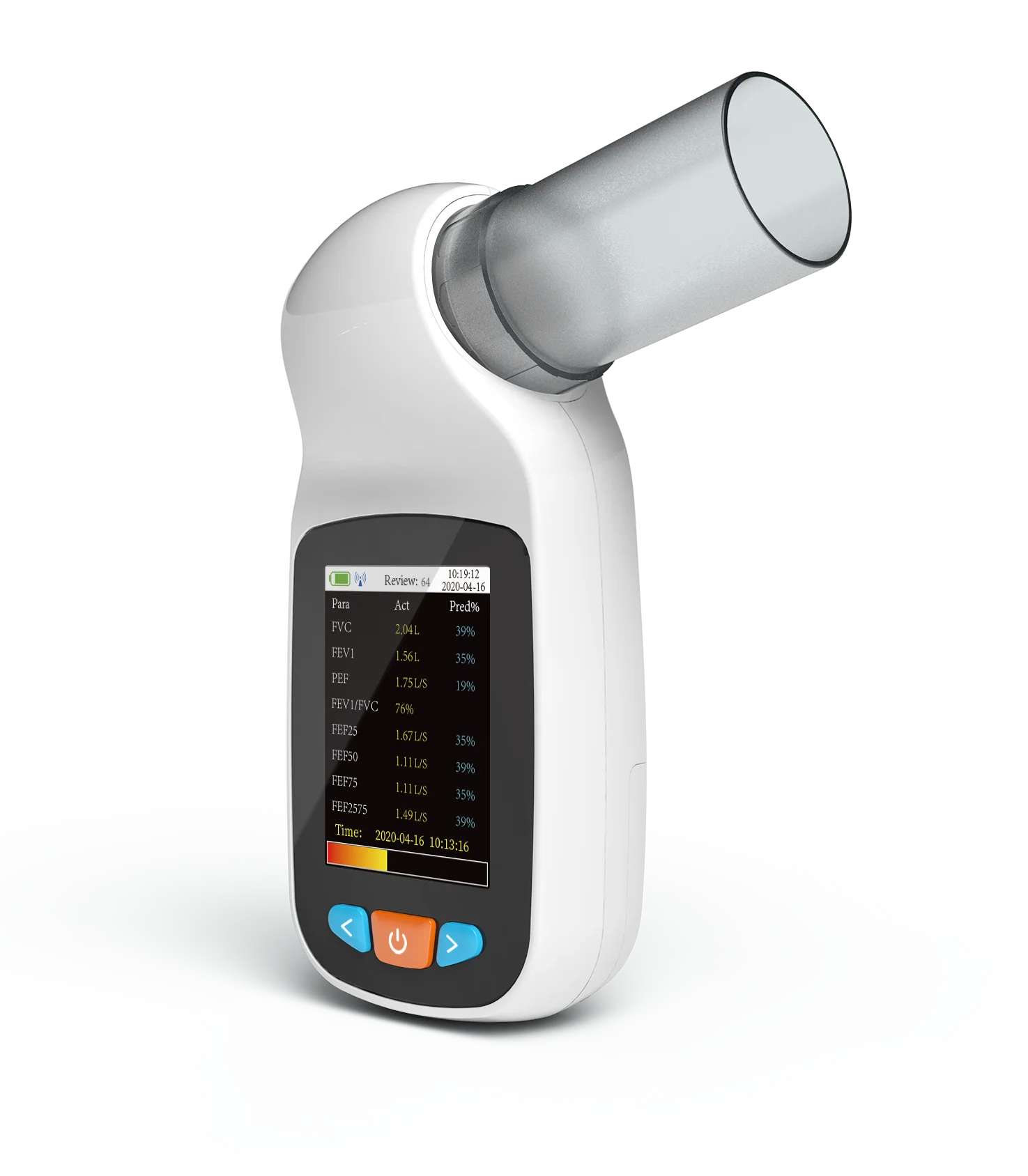 

CONTEC SP70B with 1 units mouthpiece Digital Lung Volume device Spirometer Pulmonary Function free shipping