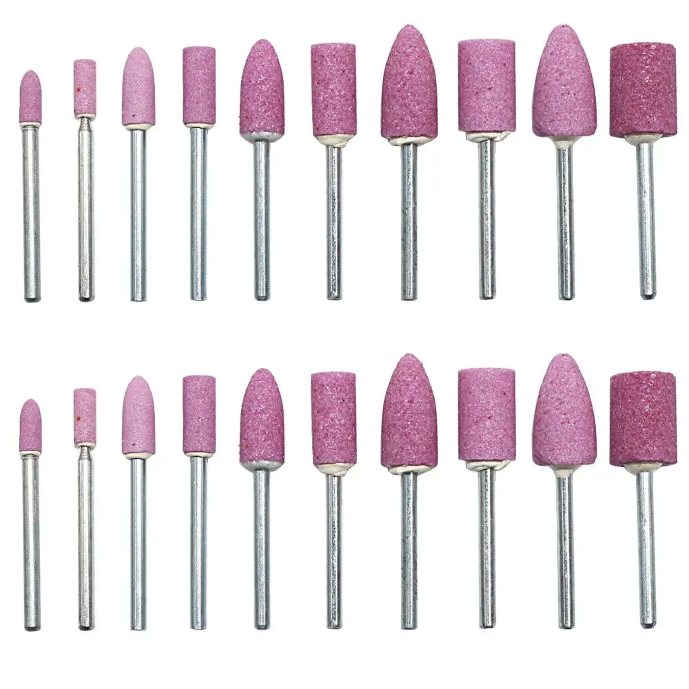1/8" Shank Abrasive Mounted Stone Grinding Wheel Head Rotary Tool Kit 20pcs/Set | Украшения и аксессуары