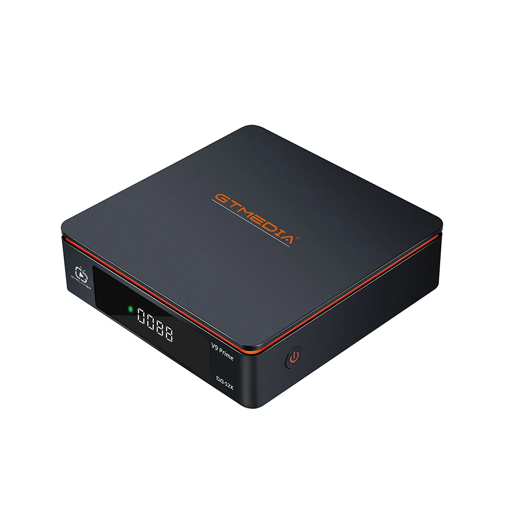 

New GTMEDIA V9 Prime Satellite TV Receiver Support DVB-S/S2/S2X Smart Set-top Box App Built-in 2.4G WIFI With Ca Card