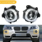 Передний бампер автомобиля светодиодная противотумансветильник фара DRL дальнего света для BMW X3 F25 X4 F26 X5 F15 F85 2014 2015 2016 63177317251 63177317252