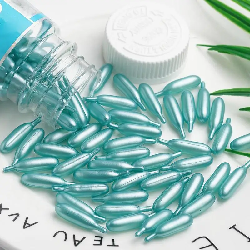 

90 Pcs Aloe Vera Vitamin E Serum Face Care Capsule Cream Repair Ance Scar Anti Aging Moisturizing Whiten Brighten Skin